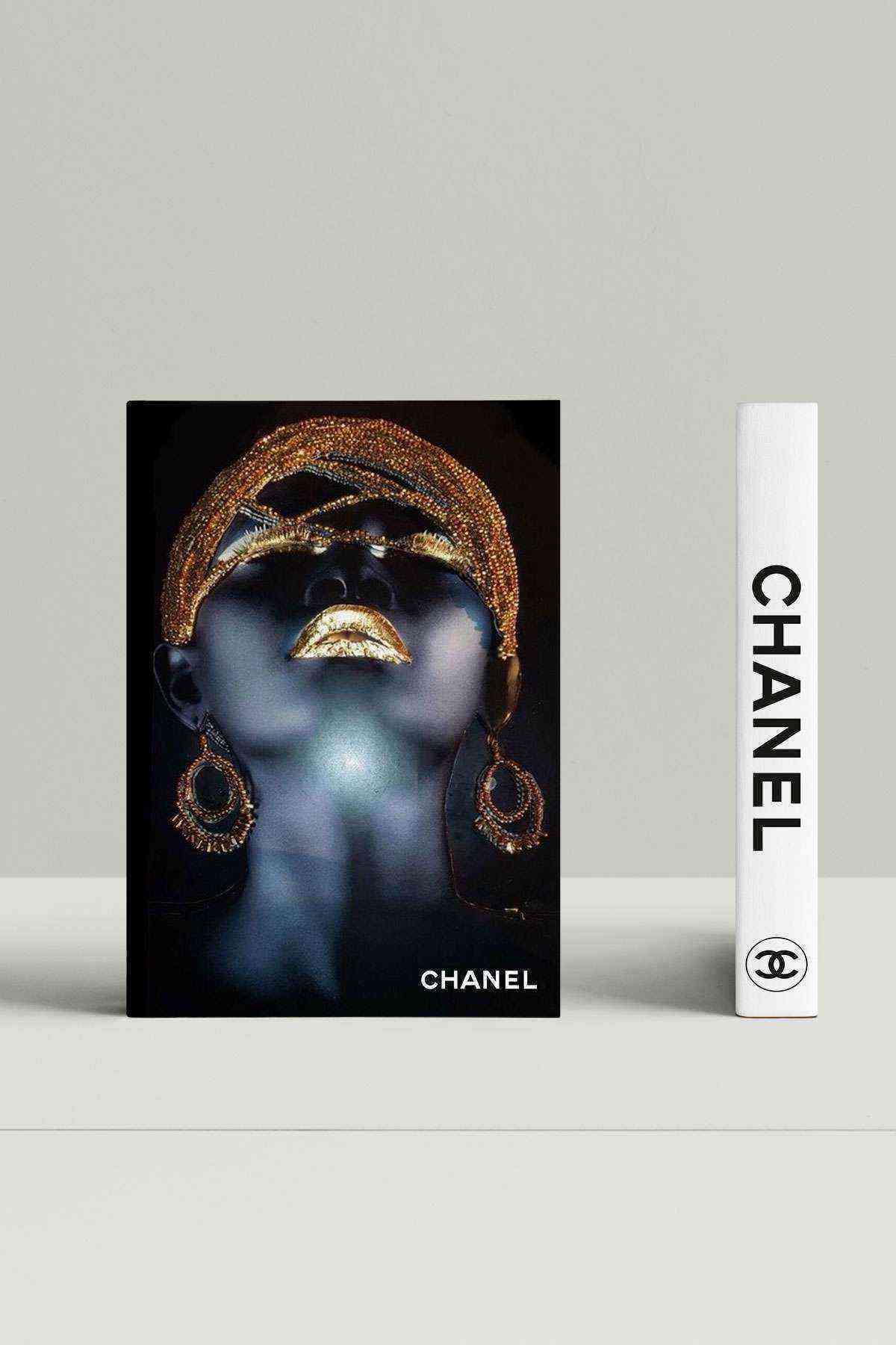 Chanel Kadın Dekoratif Kitap Kutu